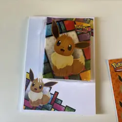 Pokemon EEVEE Collectors Chest Lunchbox Tin AND 50 RANDOM cards - Image 4
