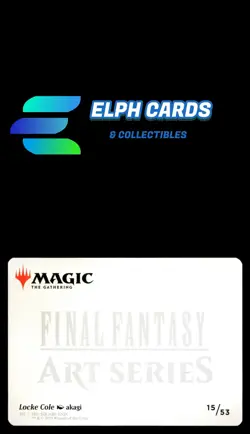 Art Series: FINAL FANTASY #15 Locke Cole Art Card - Image 2