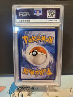 Pokemon TCG Lechonk Holo Card Illustration Obsidian Flames 209/197 PSA 4 low pop - Image 2