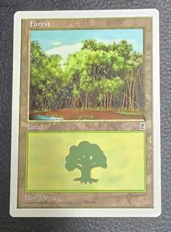 Forest (178) NM Portal Three Kingdoms PTK Magic MTG Land Card - Image 1