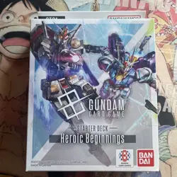 IN STOCK BANDAI Gundam Card Game Heroic Beginnings Starter Deck ST01 English - Image 1