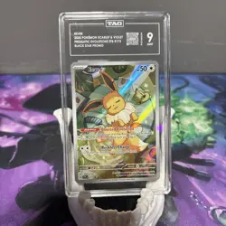 Eevee 173 Sv: Scarlet & Violet Promo Cards Holo TAG Graded 9 Mint - Image 1
