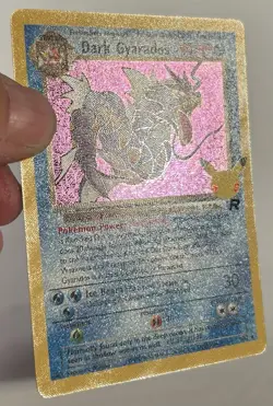 Pokemon Dark Gyarados TCG Holo Rare Card 8/82 Celebrations Classic Collection LP - Image 2