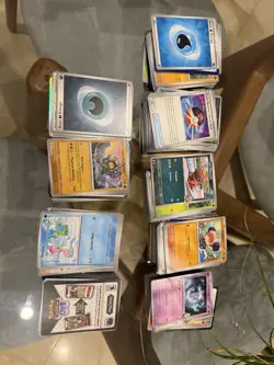 900 Pokemon Cards Bulk Lot INCLUDES HOLOS REVERSE TRAINERS CODE CARDS - Image 1