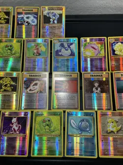 (27) Pokemon Holo Card XY Evolutions Reverse Lot Mewtwo Charizard Blastoise - Image 3