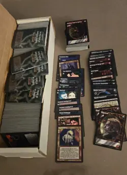 🔥VTES Vampire Dark Sovereign Ancient Hearts CCG Card Lot ~500 Cards Some Rares - Image 1