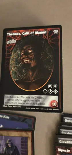 🔥VTES Vampire Dark Sovereign Ancient Hearts CCG Card Lot ~500 Cards Some Rares - Image 5