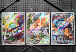 Bulbasaur Charmander Squirtle PROMO 101 102 103/SV-P Pokemon Card TCG [Thai] - Image 1