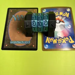 Spindown dial life counter - Tabletop/MTG - 3 Digit - Unique Metallic Blue/Green - Image 1