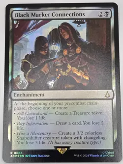 Black Market Connections (ACR#87) Foil NM - MtG Magic the Gathering - Image 1