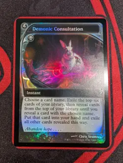 Demonic Consultation - Future Sight Foil - Mystery Booster 2 - NM - Image 1