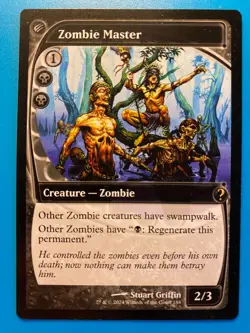 MTG 1x Zombie Master # 188 Mystery Booster 2 Future Sight Magic Gathering x1 NM - Image 1