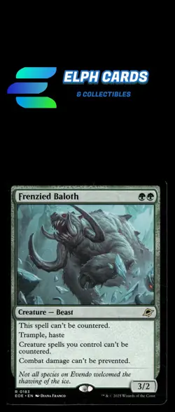 Edge of Eternities #183 Frenzied Baloth - Image 1