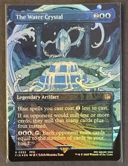 The Water Crystal (Borderless) Final Fantasy Foil - Image 1