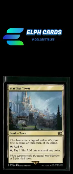 Magic The Gathering FINAL FANTASY #289 Starting Town - Image 1