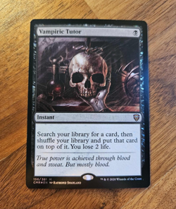 Vampiric Tutor - FOIL - NM - MTG - Image 1