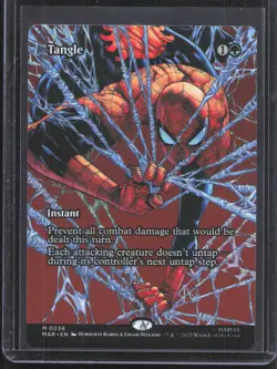 Marvel's Spider-Man #38 Tangle Mythic Borderless - Image 1