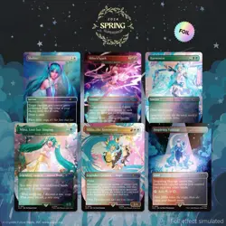 ✨ Secret Lair x Hatsune Miku: Sakura Superstar EN Foil Edition - Sealed! ✨ - Image 1