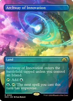 Archway of Innovation FOIL BORDERLESS - 0350 - Rare - Modern Horizons 3 MH3 MTG - Image 1