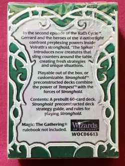 Magic The Gathering STRONGHOLD THE SPIKES New Sealed Theme Deck MTG - Image 2