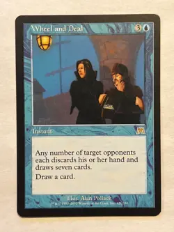 MTG - Wheel and Deal - Onslaught - Rare - LP - Magic the Gathering - Image 1