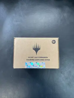 [SEALED] Secret Lair Commander Deck: Raining Cats and Dogs - NEW Sealed MTG - Image 1