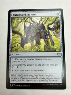 Patchwork Banner Bloomburrow Regular - Image 1