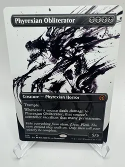 MTG Phyrexian Obliterator (308/530) Phyrexia All Will Be One LP - Image 1