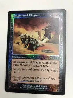 Engineered Plague 7th Edition Foil - Image 1