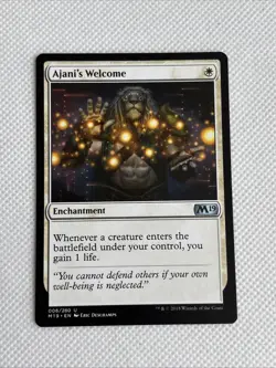 MTG [AJANI'S WELCOME] 2019 Core Set (M19) #6 Uncommon NM/Unplayed *Ships Free* - Image 1