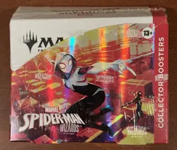 Magic The Gathering MTG Marvel Spider-Man Collector Booster Box 12 Pk Sealed (D) - Image 1
