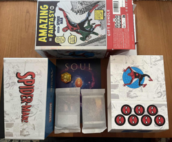 OPENED - Magic The Gathering - Spider-Man Gift Bundle (No Packs w/ Gwenom Promo) - Image 1