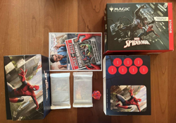 OPENED - Magic The Gathering Spider Man Bundle (No Packs with Promo Cards) - Image 1