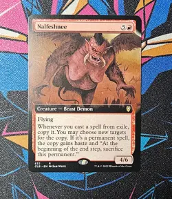 MTG Nalfeshnee (Extended Art) Baldur's Gate CLB NM - Image 1