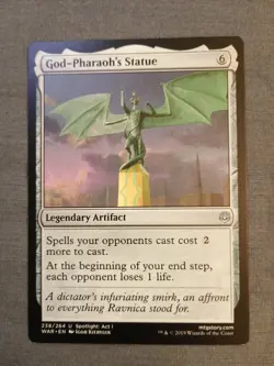God-Pharaoh's Statue War of the Spark Regular NM R 238/264 - Image 1