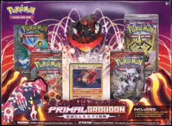 Pokemon XY Primal Groudon Figure Collection Box - Primal Clash Phantom Forces - Image 1