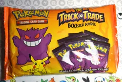 2022 Pokemon Trick or Trade Halloween Booster Bundle 40 Sealed Packs in Bag NEW! - Image 1