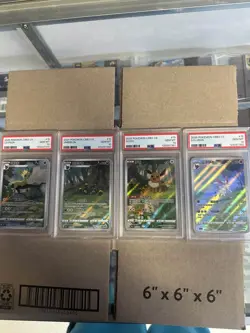 PSA 10 SEQUENTIAL SET Pokemon Chinese Gem Pack VOL.2 Eevee Umbreon Sylveon USA - Image 1