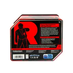 ?? Pokemon Destined Rivals Team Rocket Tin - Persian EX OPENED INCLUDES PROMO - Image 4