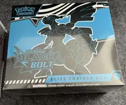 2 Factory Sealed Pokemon ETB Elite Trainer Box - White Flare & Black Bolt - Image 4
