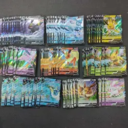 Pokemon TCG CBB2C S-Chinese Gem Pack Vol 2 Eevee Vaporeon Jolteon Lot*100 FM - Image 1
