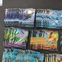 Pokemon TCG CBB2C S-Chinese Gem Pack Vol 2 Eevee Vaporeon Jolteon Lot*100 FM - Image 2