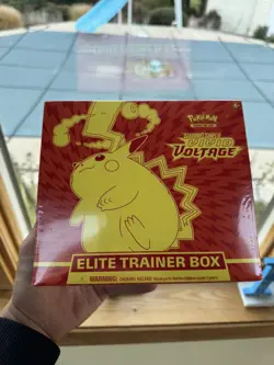 Pokemon Sword And Shield Vivid Voltage ETB Sealed - Image 1