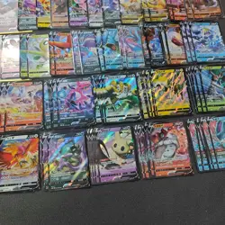 Pokemon TCG S-Chinese RR V Rayquaza Mew Gengar Dragonite Lot*132 FM - Image 4