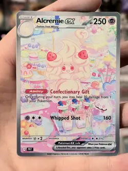 NEW! Alcremie EX Pokemon TCG POCKET Special Illustration Rare *SEE DESC* - Image 1