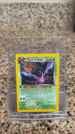 1st Edition Dark Crobat 2/105 Pokemon Neo Destiny Holo NM - Image 2