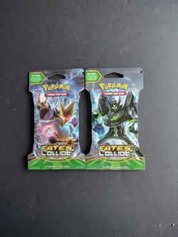 2016 POKEMON TCG XY STEAM SIEGE - Art Set - SLEEVED BOOSTER PACK -2 Packs - Image 1