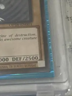 Blue-Eyes White Dragon OP28-EN001 OTS Tournament Pack 28 Unlimited - Image 4