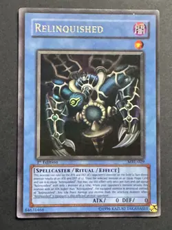 Yu-Gi-Oh! TCG Relinquished Magic Ruler MRL-029 1st Edition Ultra Rare LP/MP - Image 1