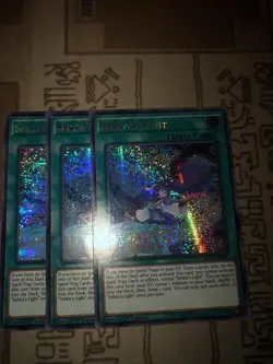 Yu-Gi-Oh! Sekka’s Light (Secret Rare!) x3 -MP19-EN041 - 1st Edition NM (playset) - Image 1